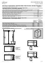 Preview for 7 page of glass 1989 nonsolodoccia home 140/80 Manual