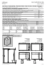 Preview for 7 page of glass 1989 nonsolodoccia home MTM Manual