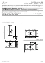 Preview for 7 page of glass 1989 nonsolodoccia shower 160/90 Manual