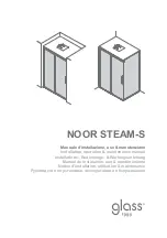 Preview for 1 page of glass 1989 noor steam-s Installation, Operation & Maintenance Manual