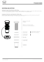 Preview for 3 page of Glass Design METROPOLE ROUND 34 Technical Data Sheet & Installation Instructions