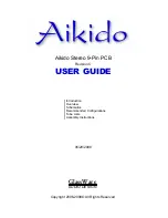 Предварительный просмотр 1 страницы Glass Ware Aikido 9-pin stereo User Manual