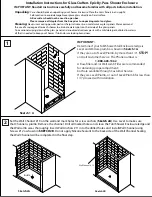 Preview for 4 page of GlassCrafters EPIC By-Pass Sliding Doors Installation Instructions Manual