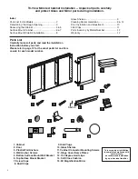 Preview for 2 page of GlassCrafters GC3630-Tri Installation Instructions Manual