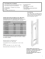 Предварительный просмотр 3 страницы GlassCrafters R-VTS-16-54H Installation Instructions Manual