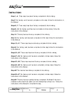 Preview for 2 page of Glastar JUMP-START FUSELAGE Instructions