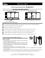 Preview for 8 page of Glastender BB108 Operation Manual, Parts Directory, And Price List