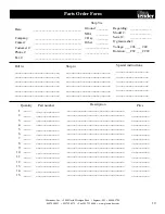 Preview for 21 page of Glastender GT-18 Parts List