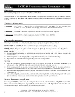 Preview for 2 page of Glastender UCR24S-L Operation Manual