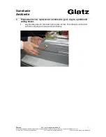 Preview for 7 page of Glatz AMBIENTE Service Manual