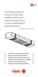 Preview for 1 page of Glatz CASTELLO Pro Installation And Operating Instructions Manual