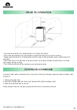 Preview for 30 page of Glaziar Predator D12 Instructions For Use Manual