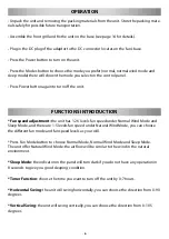 Preview for 17 page of Glaziar Predator F20 Instructions For Use Manual