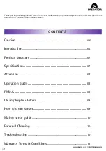 Preview for 13 page of Glaziar Predator PUR100WIFI Instructions For Use Manual