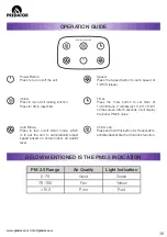 Preview for 16 page of Glaziar Predator PUR100WIFI Instructions For Use Manual