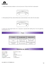 Preview for 16 page of Glaziar PREDATOR PUR30 Instructions For Use Manual