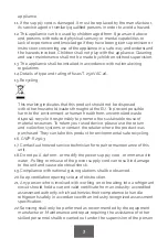 Preview for 4 page of Glaziar Silence S20 User Manual