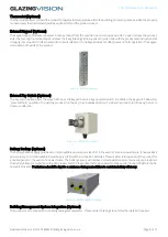 Preview for 8 page of GLAZING VISION Free Standing Skybox Operation And Maintenance Manual