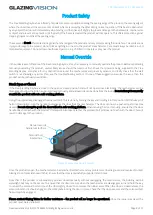 Preview for 9 page of GLAZING VISION Free Standing Skybox Operation And Maintenance Manual