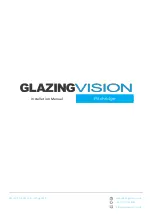 Preview for 1 page of GLAZING VISION Pitchridge Installation Manual