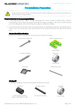 Preview for 6 page of GLAZING VISION Pitchridge Installation Manual