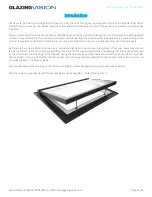 Preview for 3 page of GLAZING VISION Pitchvent Installation Manual