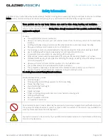 Preview for 4 page of GLAZING VISION Pitchvent Installation Manual