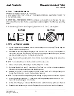 Предварительный просмотр 8 страницы GLD Products 64-0907 Replacement Parts Manual