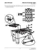 Предварительный просмотр 9 страницы GLD Products 64-0907 Replacement Parts Manual