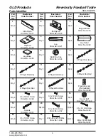 Preview for 4 page of GLD Products 64-0912 Manual