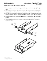 Preview for 8 page of GLD Products 64-0912 Manual