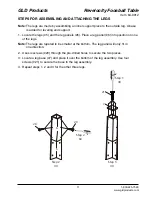 Preview for 11 page of GLD Products 64-0912 Manual