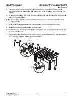 Preview for 14 page of GLD Products 64-0912 Manual