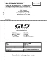 Preview for 17 page of GLD Products 64-0912 Manual