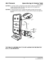 Предварительный просмотр 15 страницы GLD Products 64-6030 Manual