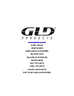 Предварительный просмотр 23 страницы GLD Products 64-6030 Manual