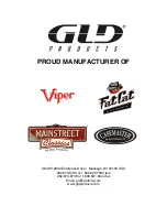 Предварительный просмотр 24 страницы GLD Products 64-6030 Manual