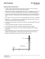 Предварительный просмотр 6 страницы GLD Products 727 Manual