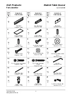 Preview for 4 page of GLD Products Madrid 64-0909 Product Manual