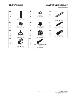 Preview for 5 page of GLD Products Madrid 64-0909 Product Manual