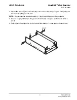 Preview for 9 page of GLD Products Madrid 64-0909 Product Manual