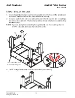 Preview for 12 page of GLD Products Madrid 64-0909 Product Manual