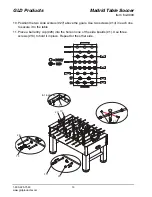 Preview for 14 page of GLD Products Madrid 64-0909 Product Manual