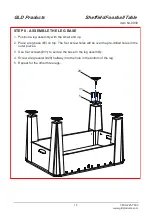 Preview for 15 page of GLD Products Sheffield Manual