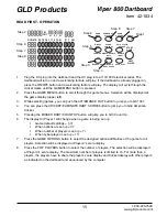 Preview for 15 page of GLD Products VIPER 800 Manual