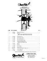 Preview for 1 page of Gleason Reel Dual Hose Reel R-45 Parts List