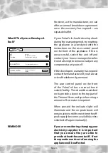 Предварительный просмотр 10 страницы Gledhill Response A-Class PulsaCoil User Instructions