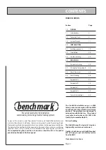 Preview for 2 page of gledhill benchmark BMA 125 OV Design, Installation And Servicing Instructions