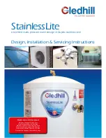 gledhill StainlessLite D120 Design, Installation & Servicing Instructions preview