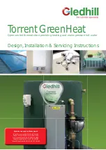 Предварительный просмотр 1 страницы gledhill Torrent GreenHeat HP TGH170-HP Design, Installation & Servicing Instructions